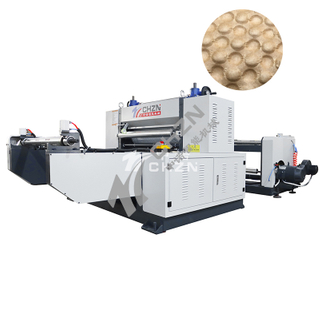 2023 Zhongnuo Kraft Paper Embossing Machine for Packing Embossed Machine Production Line