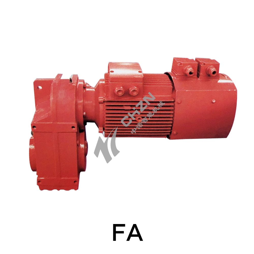 F parallel shaft helical gear units
